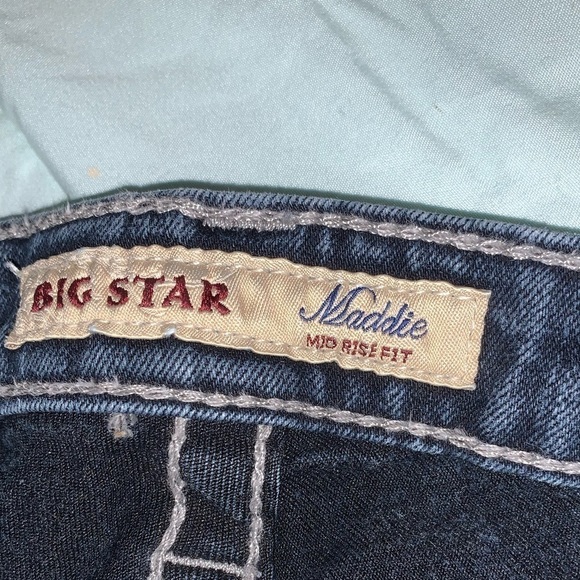 Big Star Maddie mid-rise bootcut jeans sz 27 - Picture 5 of 8